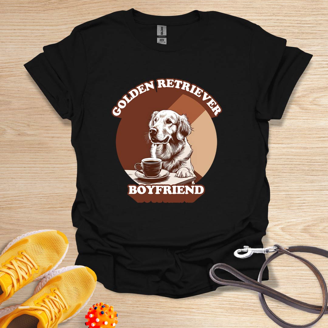 Golden Retriever Boyfriend Coffee Date