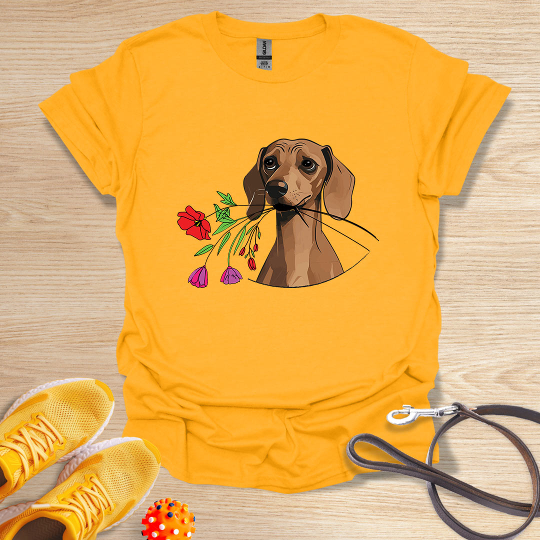 Doxie floral gift