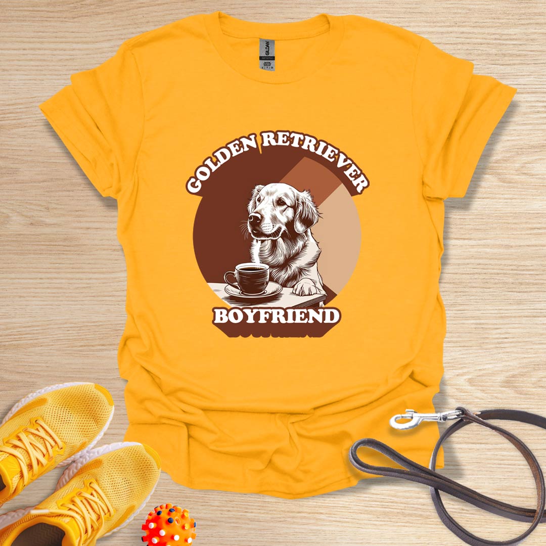 Golden Retriever Boyfriend Coffee Date