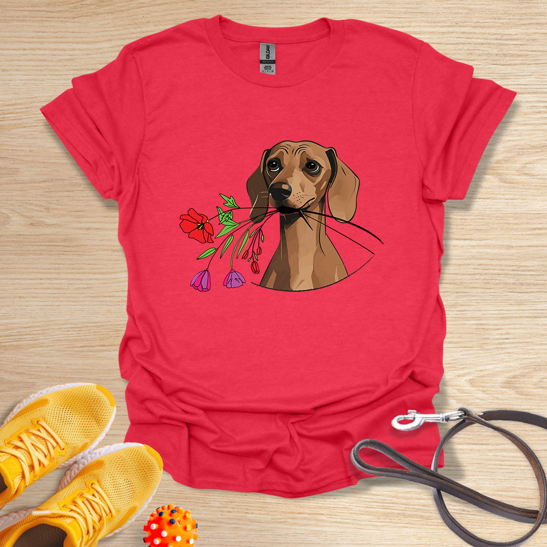 Doxie floral gift
