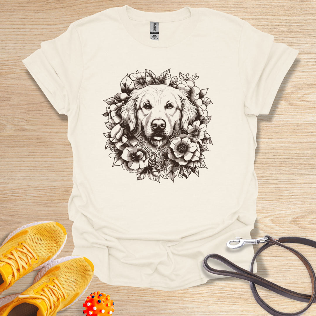 Blooming Golden Retriever