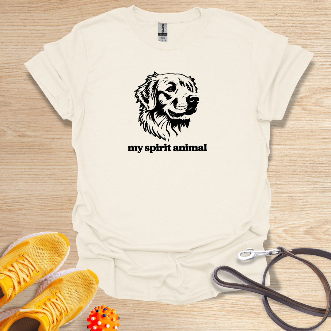 My Spirit Animal is a Golden Retreiver