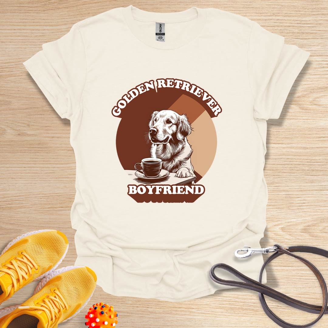 Golden Retriever Boyfriend Coffee Date