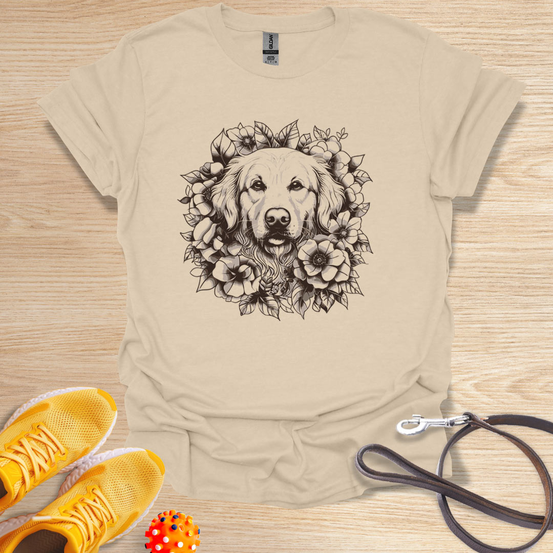 Blooming Golden Retriever