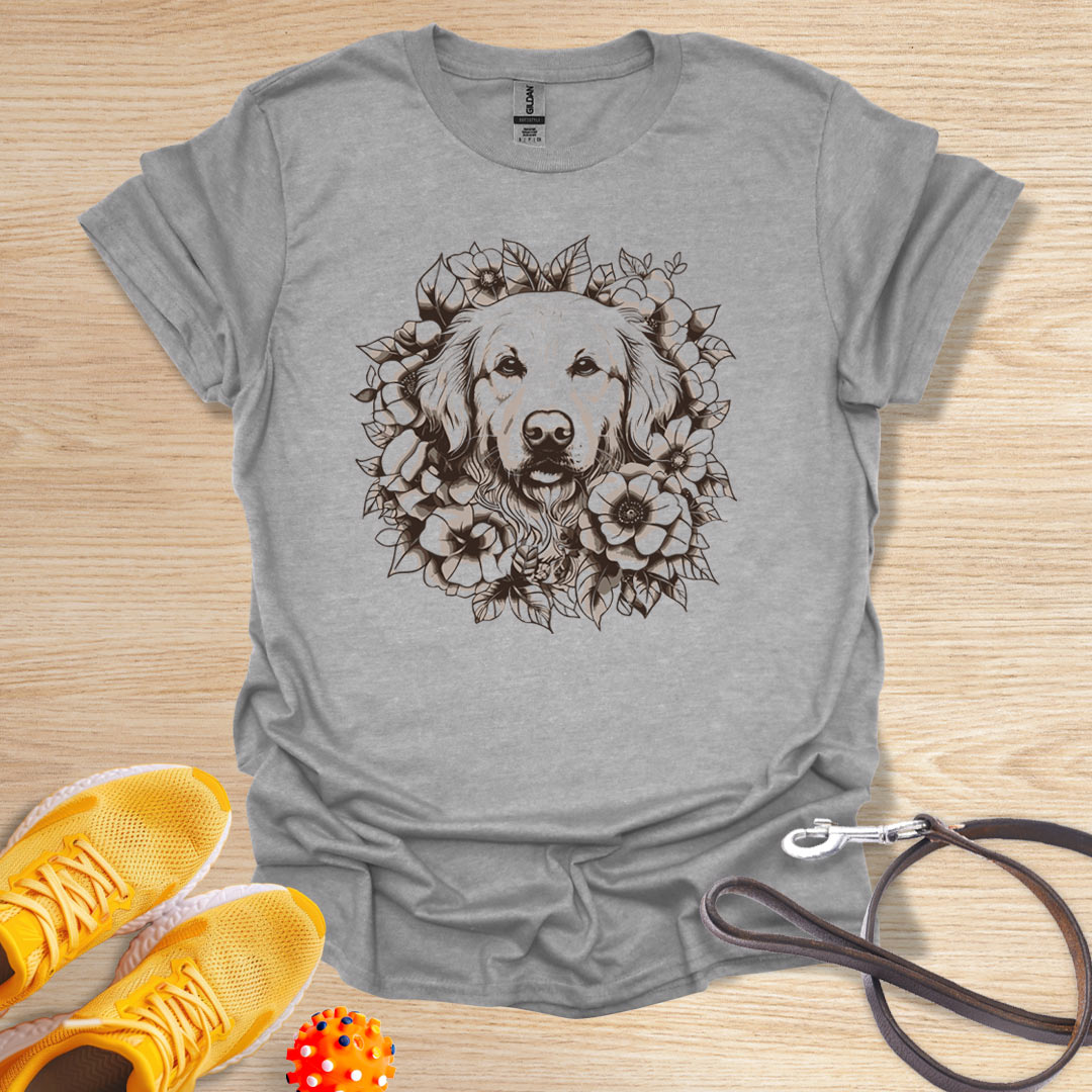 Blooming Golden Retriever