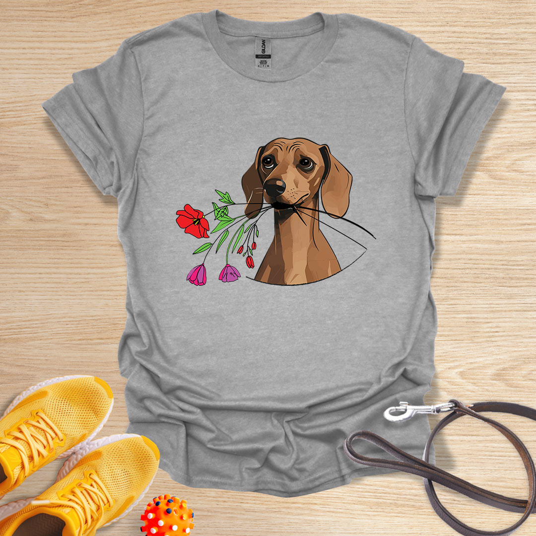 Doxie floral gift