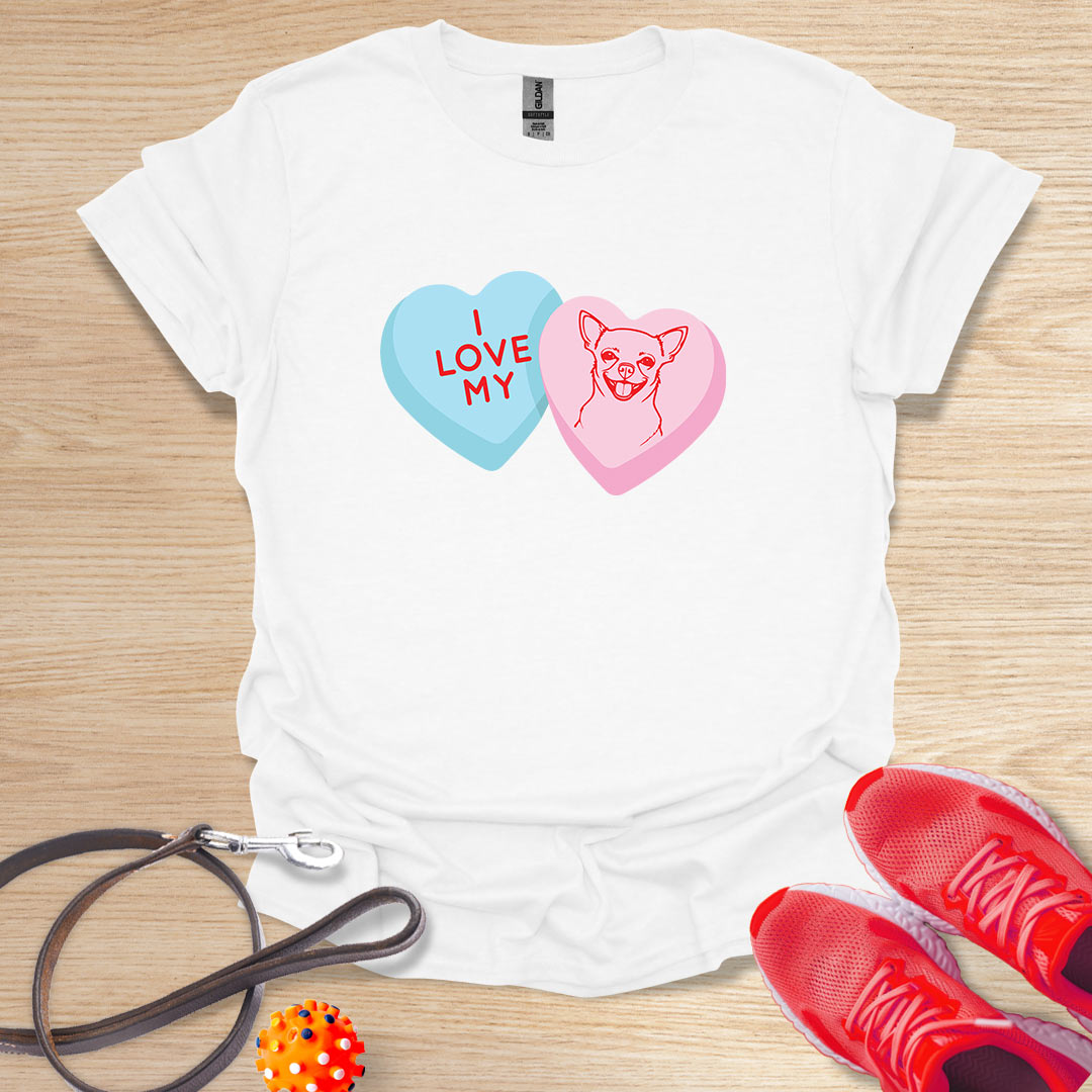 Chihuahua Love Hearts