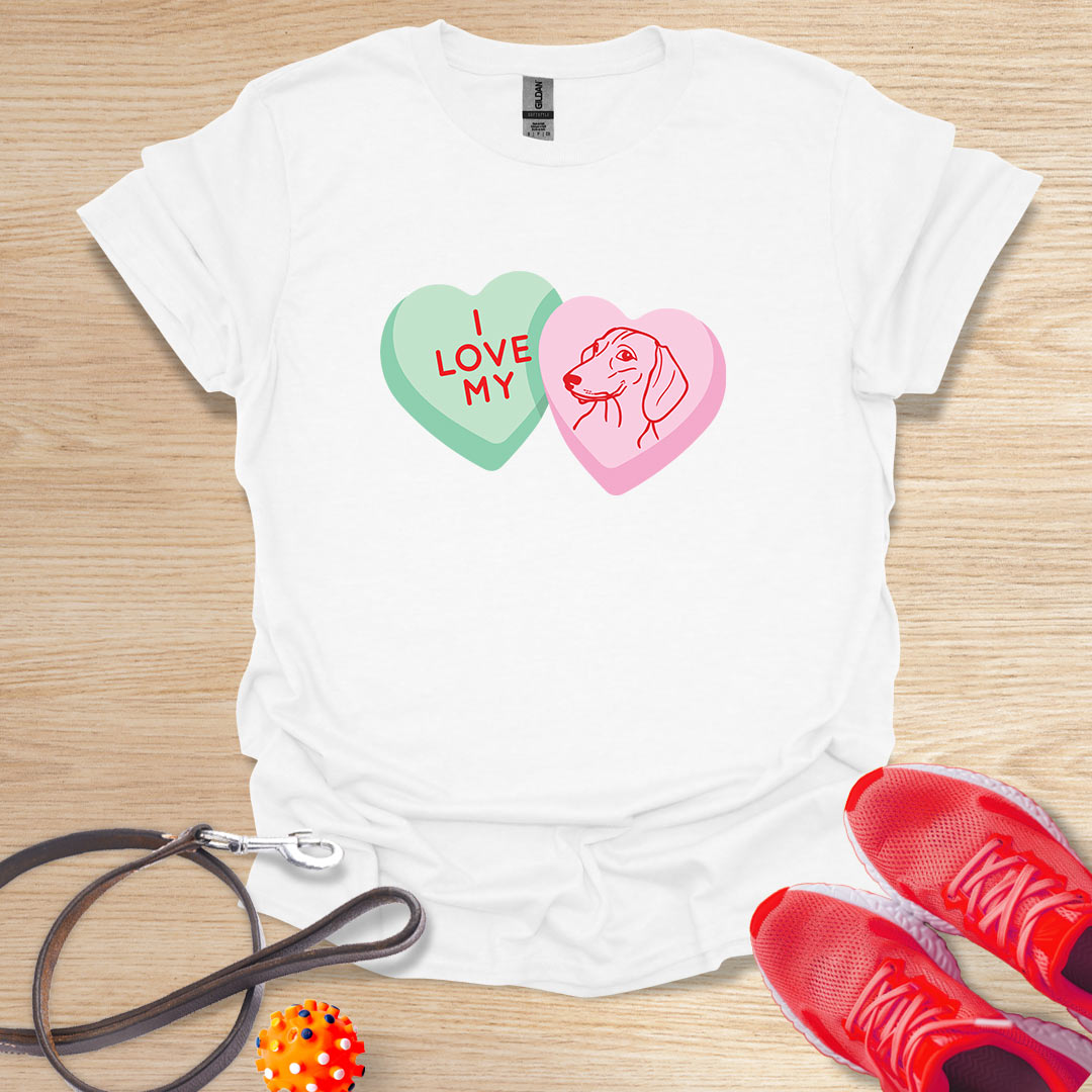 Doxie Love Hearts