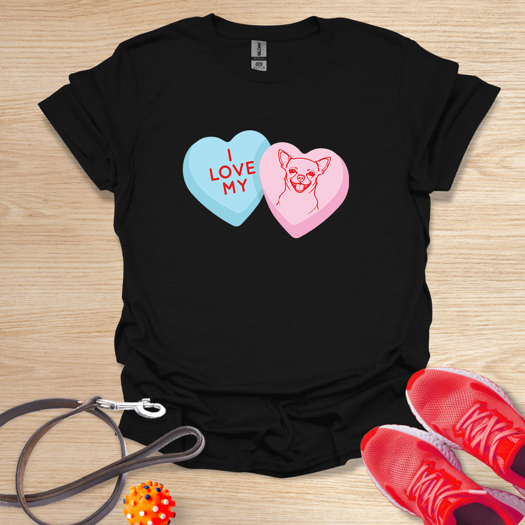 Chihuahua Love Hearts