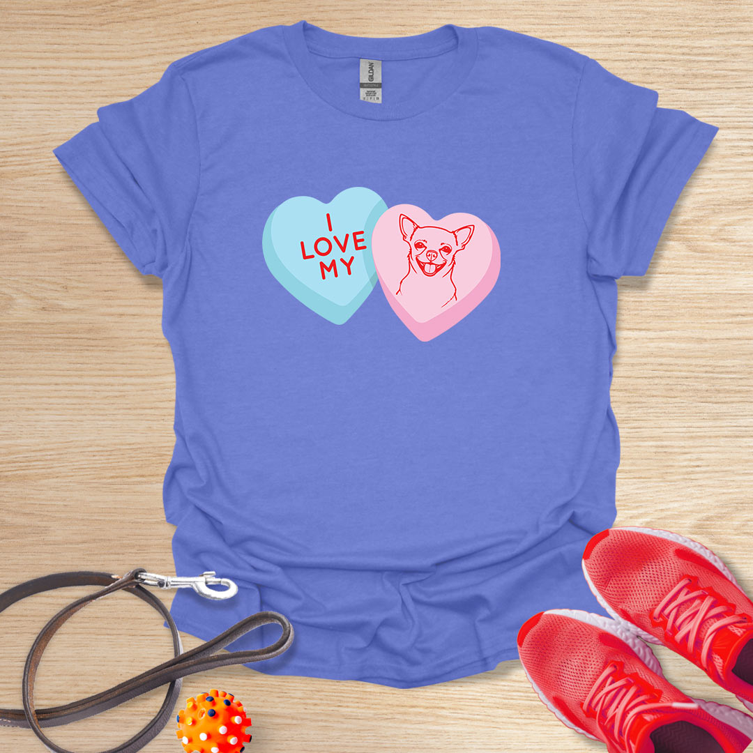 Chihuahua Love Hearts
