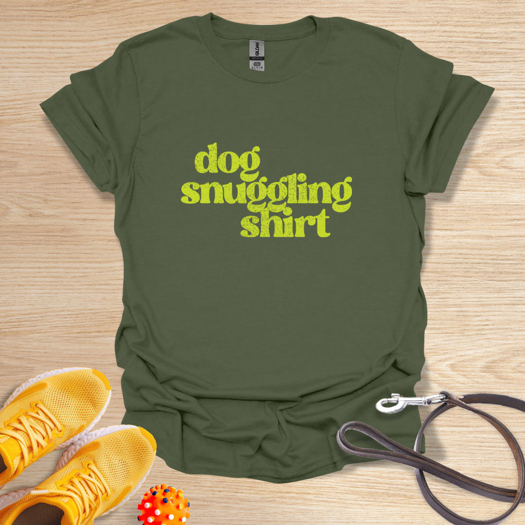 Dog Snuggling Shirt