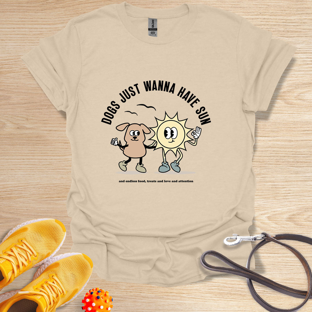 Dogs just wanna have sun and...