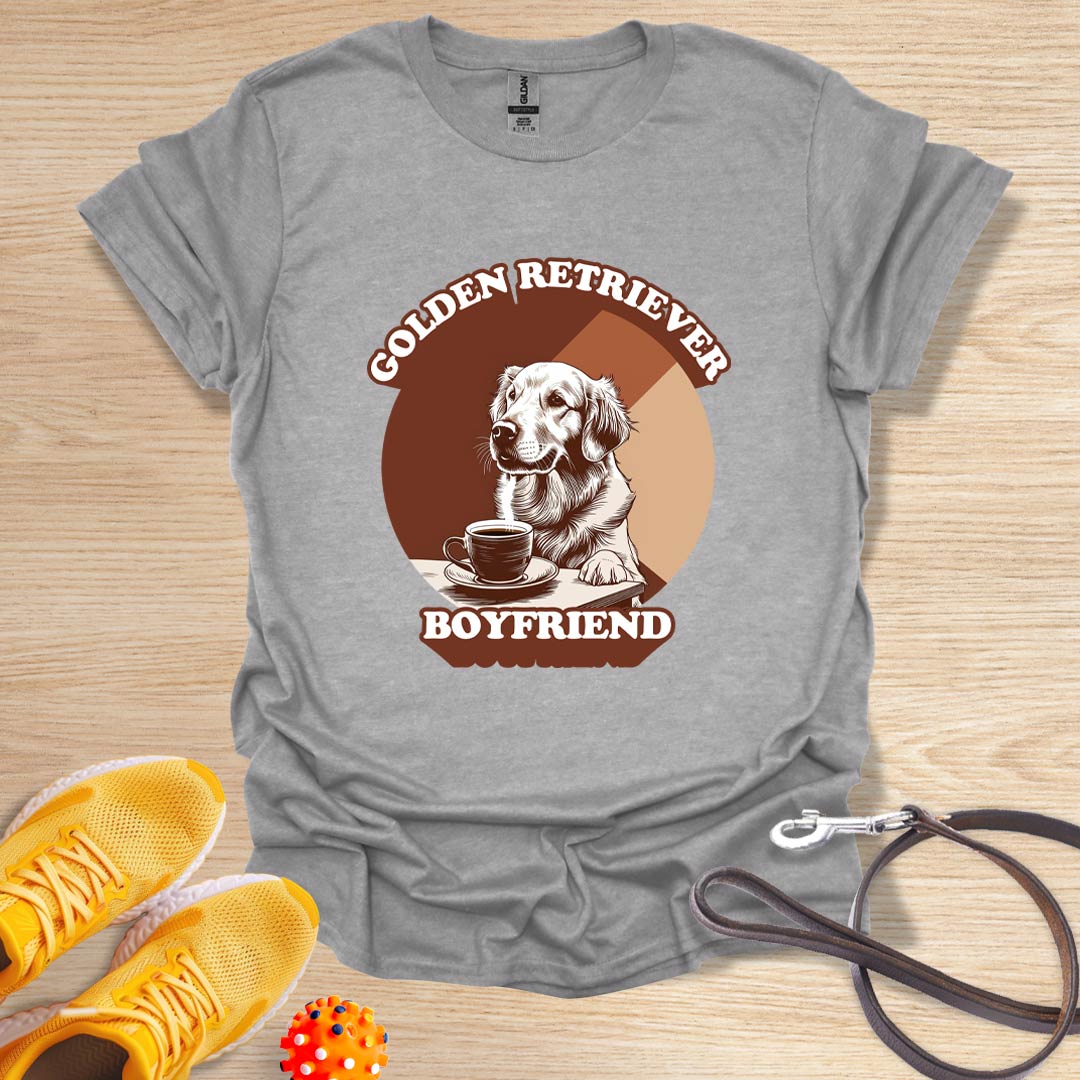 Golden Retriever Boyfriend Coffee Date
