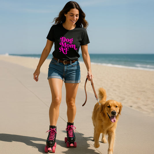 Dog Mom AF - Pink